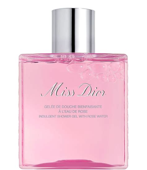 dior shower gel rose water